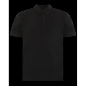 25 FW 몽클레어 로고 패치 쇼트슬리브 코튼 폴로셔츠 블랙 K10918A00010829JP