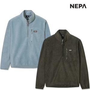 네파 남성 간절기 플러피 플리스 하프 반집업 티셔츠 7L75464