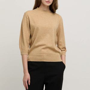 [요하넥스]글리터 모크넥트임 니트탑 GZ5D1N103