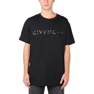 지방시 로고 반팔티셔츠 BM717L3Y6B-1370