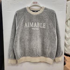 소이 HC22 벨로아 맨투맨 셋업티 25W0781