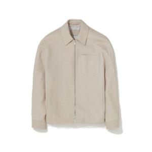 25 FW 프라다 집업 롱슬리브 레더 자켓 UPW4711YKL