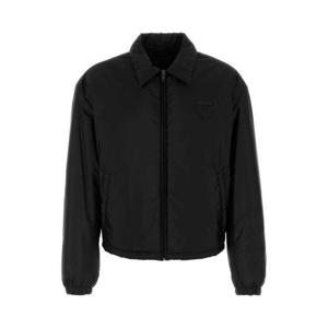 25 FW 프라다 트라이앵글 로고 패치 지퍼 리나일론 자켓 SGC912SOOO1WQ9