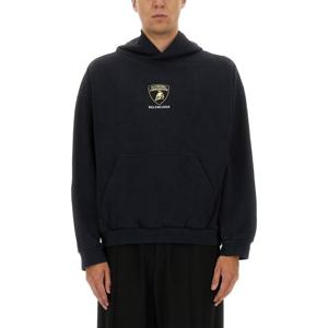 발렌시아가 캥거루 포켓 후드 티셔츠 767877 TSVR11083