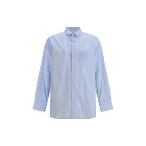 25 FW 프라다 롱슬리브 스트라이프 코튼 셔츠 UCN593SOOO16F0