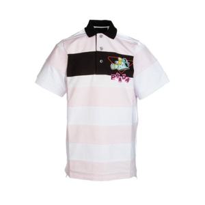 25 FW 프라다 스트라이프 코튼 퓨어 폴로셔츠 UJN6401WB8