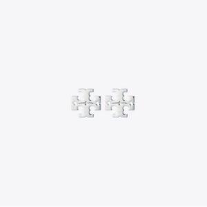 [25FW][토리버치 공식] 아이콘 스터드 이어링 - 토리 실버