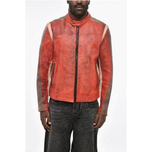 디젤 가죽 자켓 A14493 0LIBN 42A Red