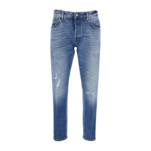 피티 토리노 로고 패치 슬림 데님 진 C5TP05B0 AW0250MI20