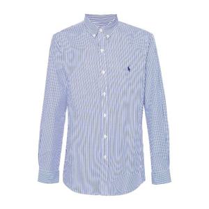 랄프로렌 스트라이프 슬림핏 스트레치 셔츠 710928254 008