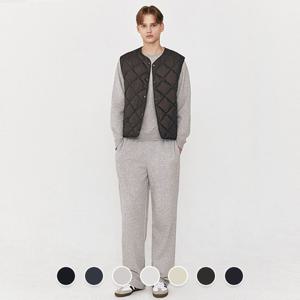 [지오다노] 남성 겨울 기모 스트레이트 일자핏 밴딩 트레이닝 팬츠 115955