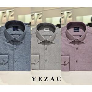 [예작셔츠] 긴소매 슬림핏 기모 솔리드 캐쥬얼 남방 YJEWBS175