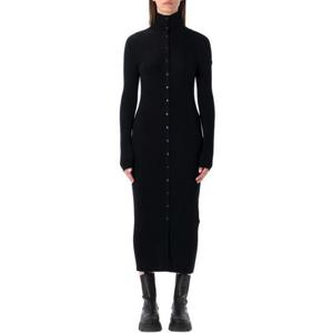 25 FW 몽클레어 지니어스 x 에드워드 에닌풀 터틀넥 드레스 블랙 9L00001M1131