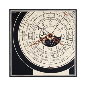 [관세포함] 루이비통 르 떵 당 보야쥬 90 꺄레 스카프 M97217 (마롱) PD550