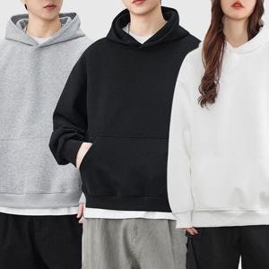 [모로엠] 남성 일반핏 심플 후드 티셔츠 LD-TSA-QRLD345