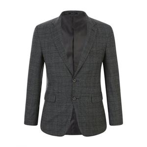 [트레몰로][TREMOLO] 글렌체크 그레이 정장 자켓._TGRGAWFA146