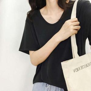 유넥 루즈핏 반팔 티숙 LM0024 롱맨투맨티 티 루즈핏