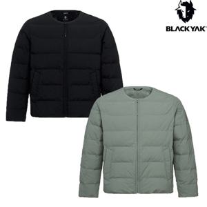 블랙야크 남성 롯지퀼팅넥리스구스다운자켓 1BYPAWU039