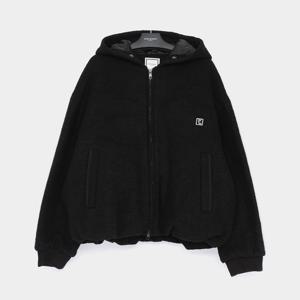 우영미 25FW 울믹스 후드 집업 남성 자켓 W253TS45759B