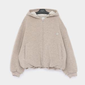 우영미 25FW 울믹스 후드 집업 남성 자켓 W253TS45748E