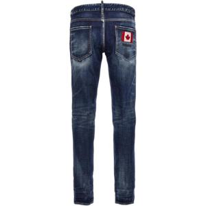 디스퀘어드2  23FW 디퀘 남성 메이플 패치 슬림진 S74LB1335 S30664 470