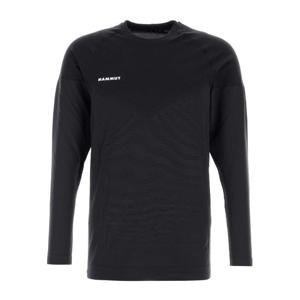 마무트 스트레치 나일론 울 슬림 크루넥 티셔츠 101601070 0001