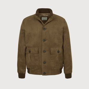 [트레몰로] 스웨이드 블루종 점퍼 TRHCL5F8451