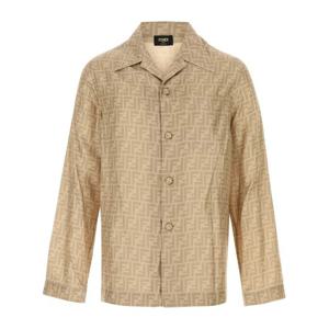 펜디 프린티드 실크 셔츠 FS1300AKEE F0GQK