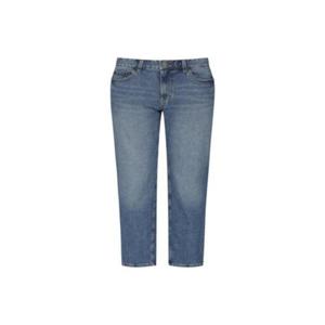 지오지아 HC04 캐주얼 테이퍼드 멜란지 블루 데님 팬츠 1264DP1121