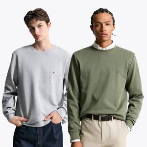 [공식][타미힐피거] 에센셜 크루넥 스웨트 셔츠 2종 택1 (T12F6TPO020MT1)