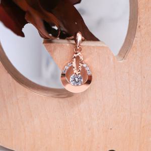 오팔하우스 14k 서클 큐빅 목걸이 OPSYN13135-1