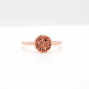 오팔하우스 14k 윙크하는 스마일 반지 OPDLR3960