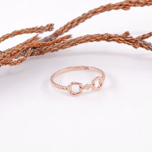 오팔하우스 14k 벨트 꽈배기 밴드 반지 OPGDR2334