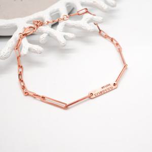 오팔하우스 14k 럭셔리 열쇠 팔찌 OPGDB1552