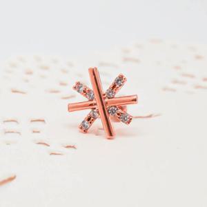 오팔하우스 14k 민들레 꽃 피어싱 OPDJE868