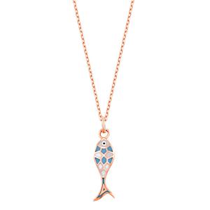 오팔하우스 14k 에폭 물고기 목걸이 OPGDN0025