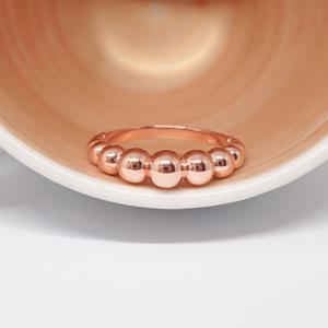 오팔하우스 14k 그라데이션 민자 볼 반지 OPDSR1530