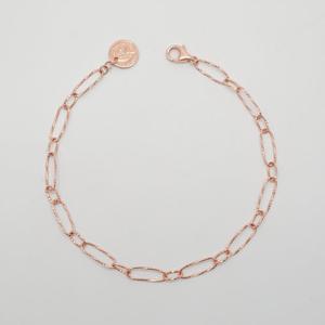 오팔하우스 14k 백 코인 컷팅 체인 팔찌 OPDLB2272