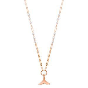 오팔하우스 14k 고래꼬리 참 진주 목걸이 OPDLN6741