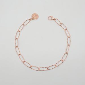 오팔하우스 14k 백 코인 컷팅 체인 팔찌 OPDLB2274