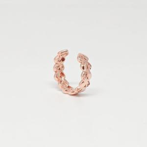 오팔하우스 14k 하트 큐빅 이어커프 OPNIE2793-1