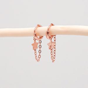 오팔하우스 14k 별 컷팅 원터치 귀걸이 OPKYE7196