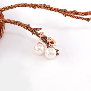 오팔하우스 14k 볼 진주 귀걸이 8mm OPPE0116