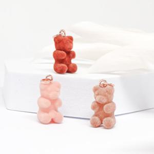 오팔하우스 14k 복슬복슬 아기곰 퍼 목걸이 OPDLN5631