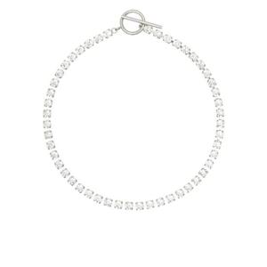 이사벨 crystal embellished tennis necklace 10271642386696 TP721388668