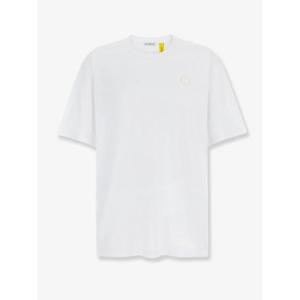 MONCLER GENIUS Cotton t shirt with logo patch on the front K24048C00002