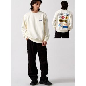 [지프]남녀공용 등판 그래픽 맨투맨(JP1TSU815)_DG