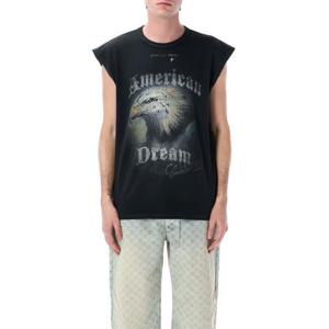 미스비헤이브 민소매 티셔츠 250M214 BLACK WASHED BLACK