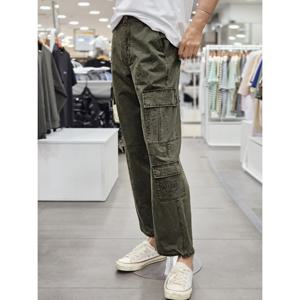 [지프]남녀공용 빈티지 카고 와이드 팬츠(JQ3PTU532)_DG