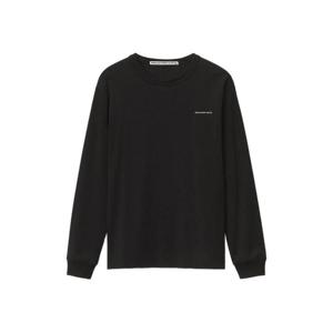 알렉산더왕 로고 자수 긴소매 티셔츠 UCC2221526001